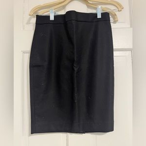BLACK pencil skirt NWT jcrew factory